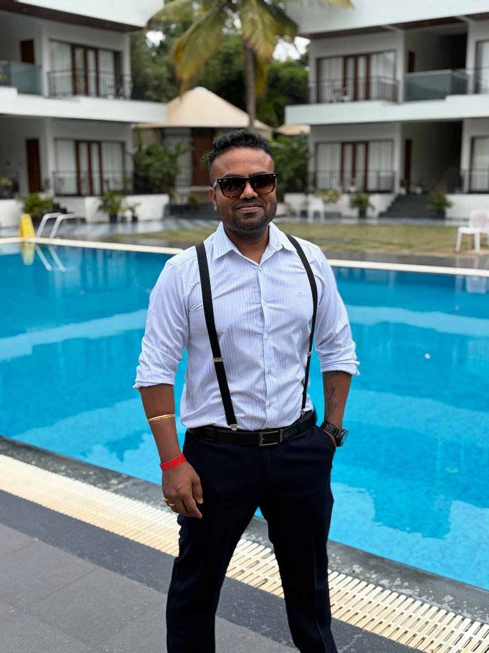 Harri Kumar outdoors, reflecting his personal brand and entrepreneurial lifestyle